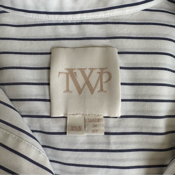 TWP Striped Goodbye Earl Button Down Shirt - Picture 3 of 5